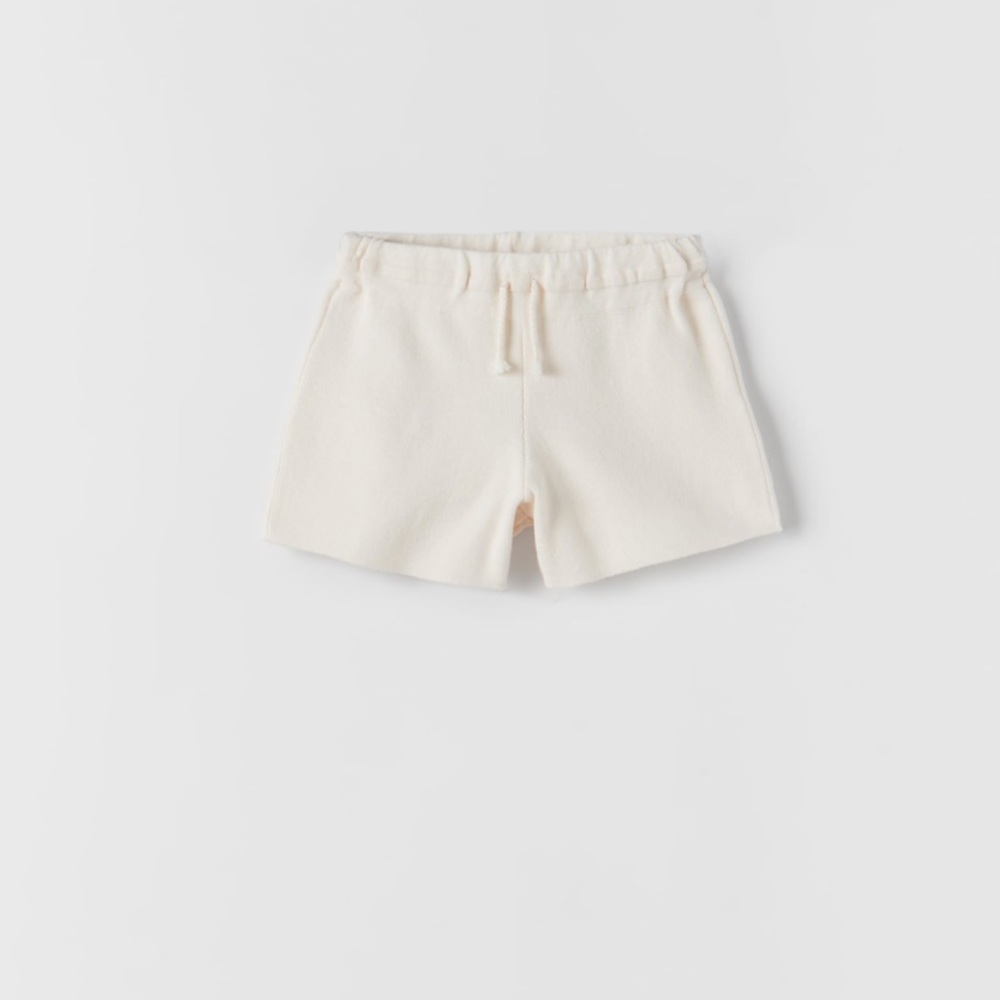 Zara Kids Basic Knit Shorts NWT